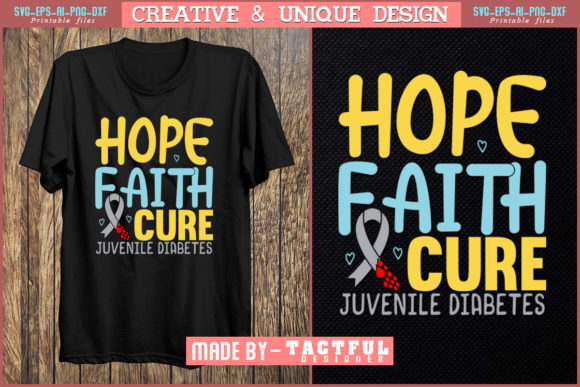 About Hope Faith Cure Juvenile Diabetes Design