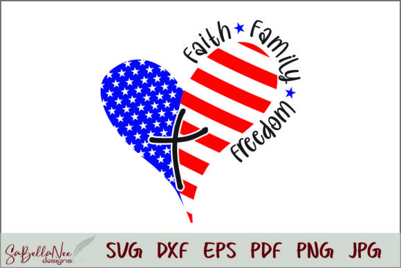 FAITH FAMILY FREEDOM - 215 Embroidery Design Review