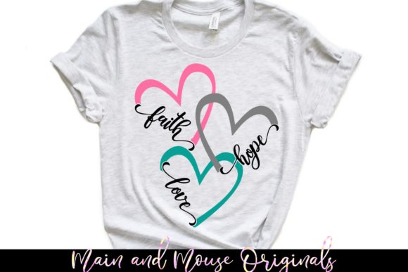 Faith Hope Love Hearts: A Versatile Embroidery Design for Real Projects