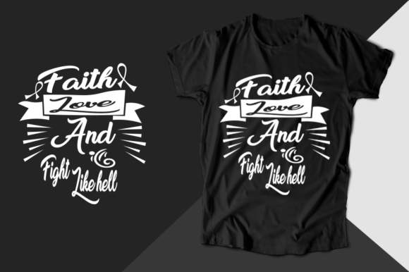 Faith Love and Fight Lung Cancer T-Shirt Review for Real Projects