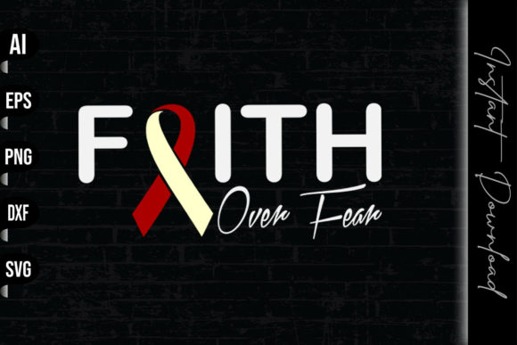 Faith Over Fear Throat Cancer Awareness Embroidery Design Review