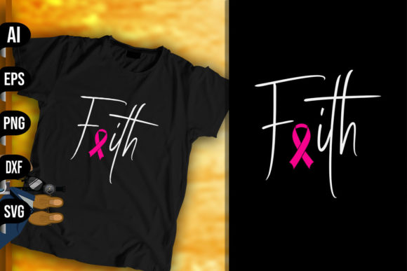 Faith Ribbon - Breast Cancer Awareness Design Review