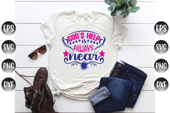 God's Help Is Always Near Embroidery Design Review