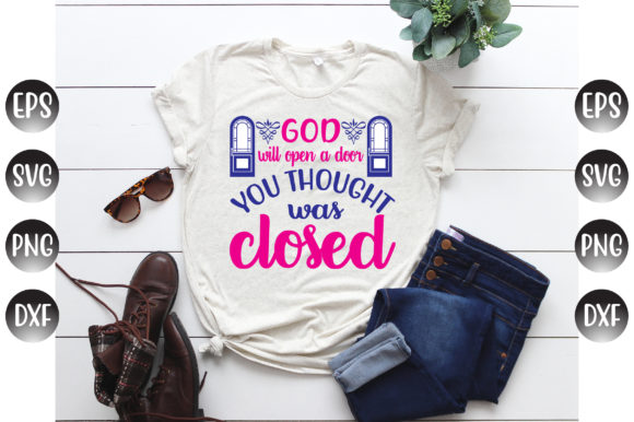 God Will Open a Door You Embroidery Design Review