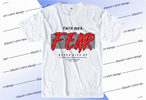 Review: Faith over Fear Never Give Up Embroidery Design
