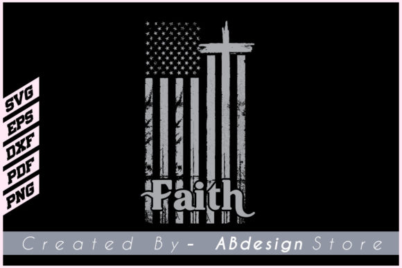 Review of Faith Independence Day USA Flag- T Shirt