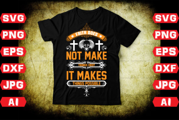 Why 'Faith Does Not Make Things Easy' Embroidery Works Well